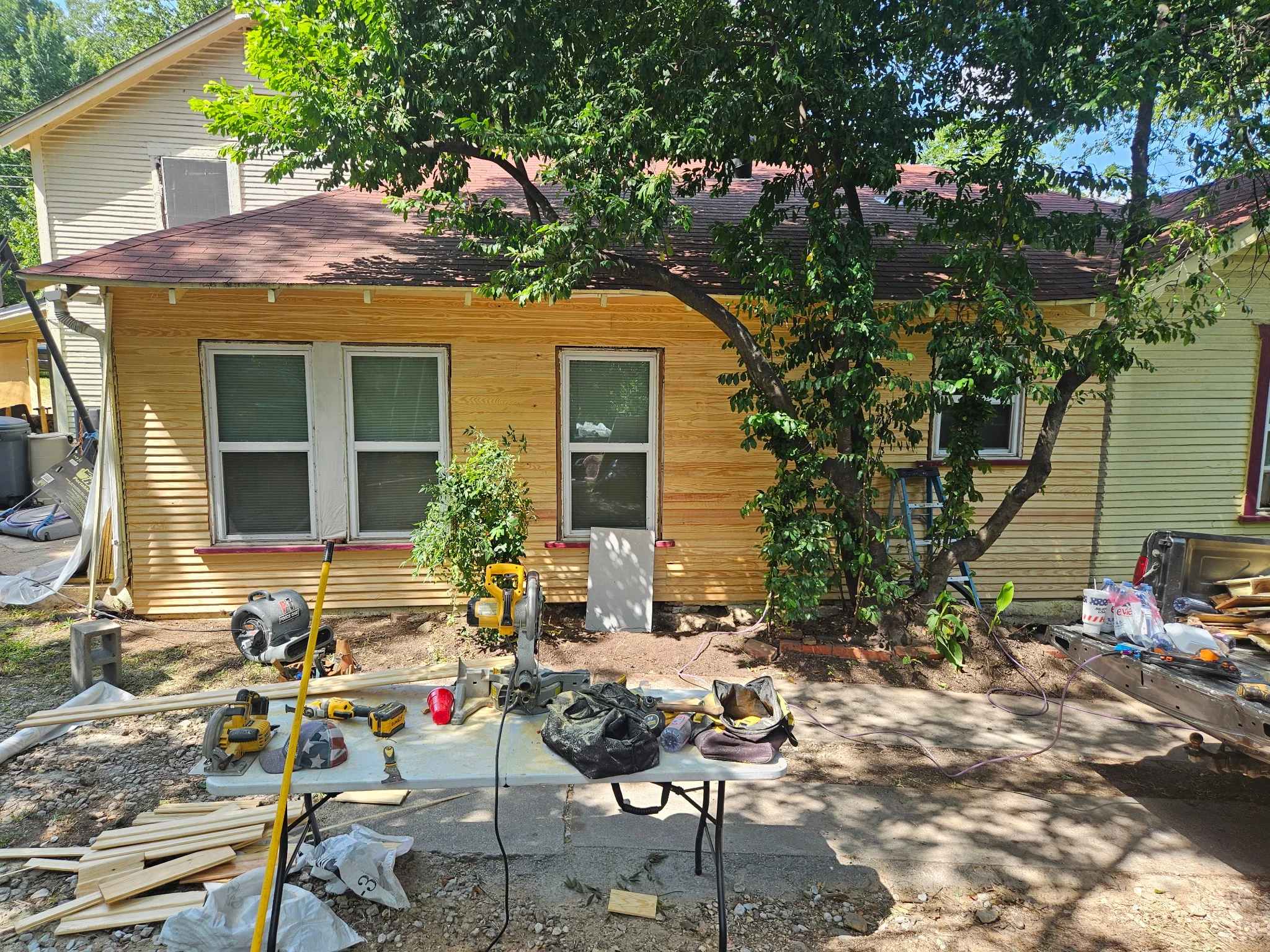 Bill Blankenship Plumbing & Remodeling job site